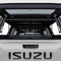 Alternative view of Gomad Canopy – Isuzu Gen7 Double Cab – Side Windows